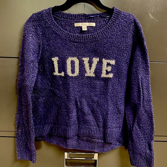 Lauren Conrad crop top sweater xs - Picture 1 of 4